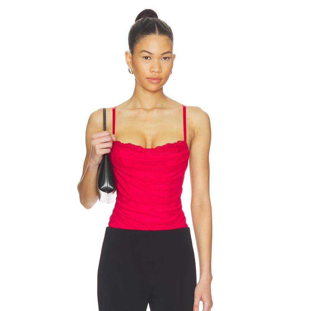 NWT Free People Intimately x REVOLVE Hard Launch Corset Bodysuit Size M